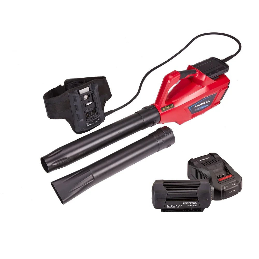 Cordless Leaf Blower, 6Ah Battery & Charger Bundle Image 1