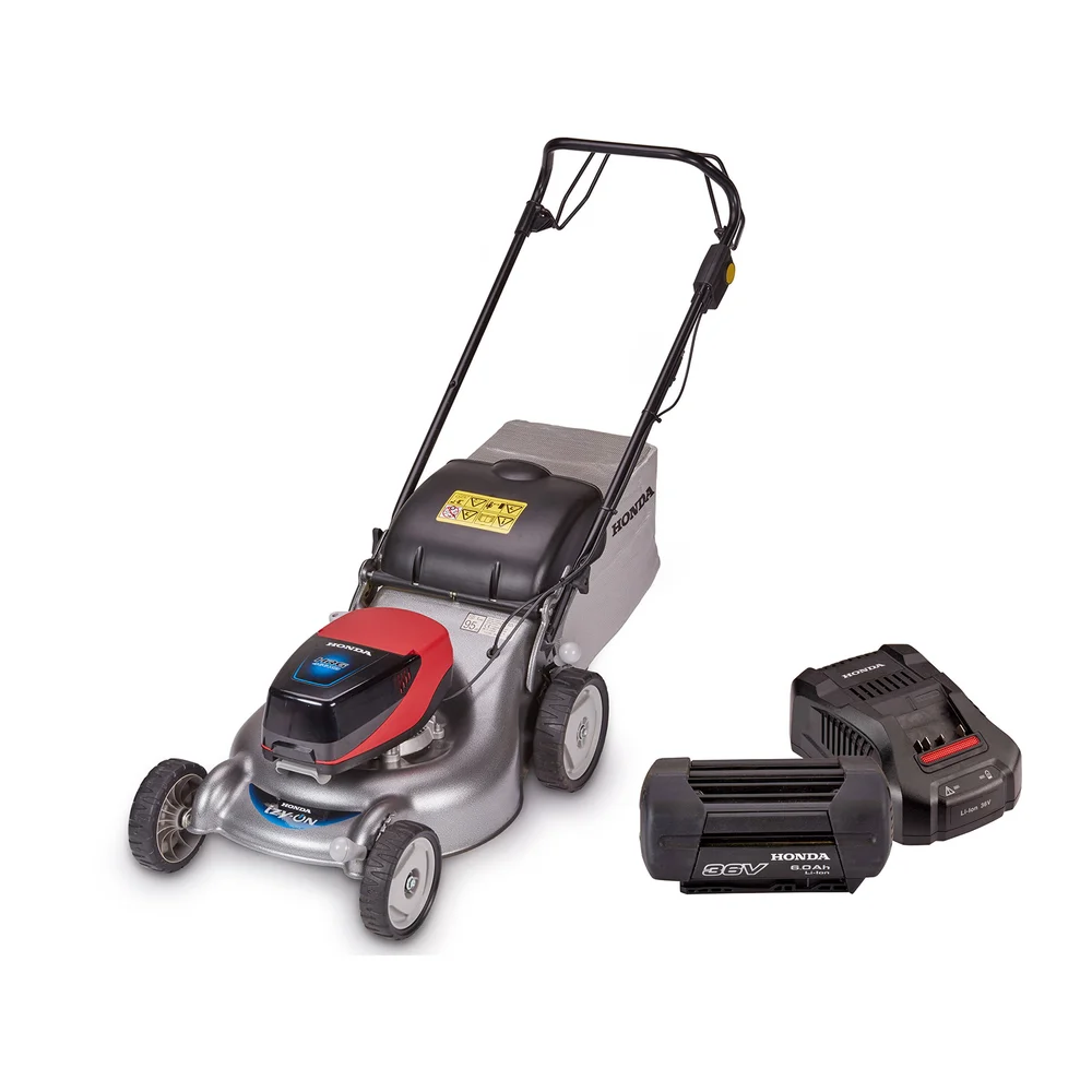 HRG 466 XB Lawnmower Bundle Inc. 6AH Battery & Fast Charger Image 1
