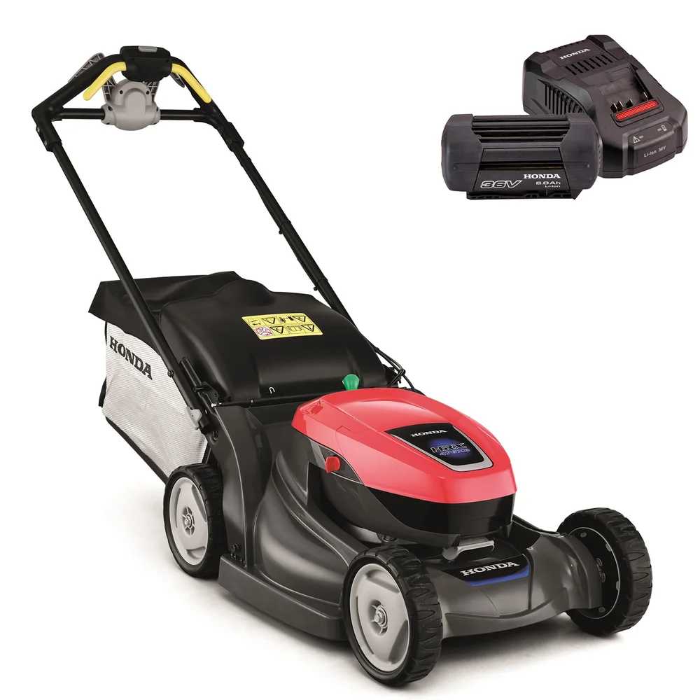 HRX 476 XB Cordless Lawnmower Bundle Inc. 6AH Battery & Fast Charger Image 1