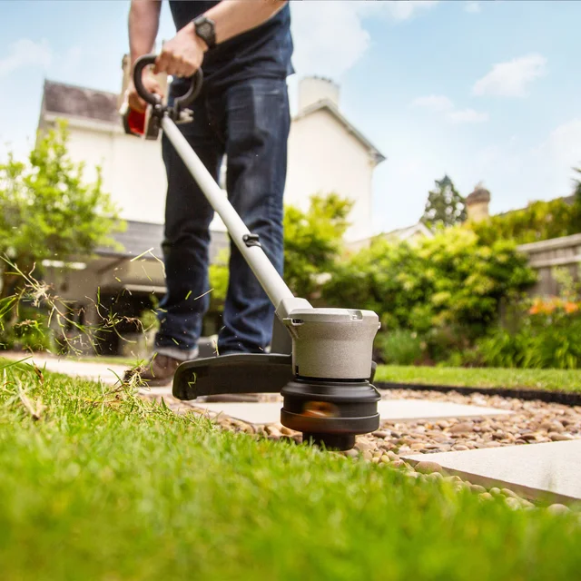 Cordless Lawn Trimmer + 2AH battery & Fast Charger Bundle