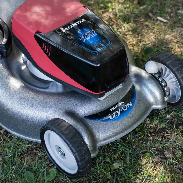 HRG 466 XB Cordless Lawnmower Inc. Cordless Blower + 6Ah Battery & Fast Charger