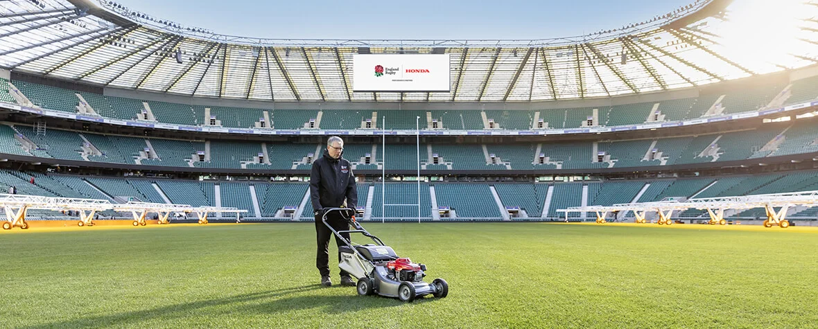 Honda Lawnmower at RFU Twickenham