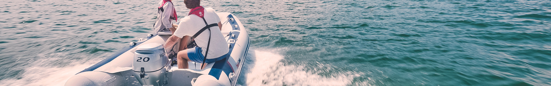 Marine boat on the water
