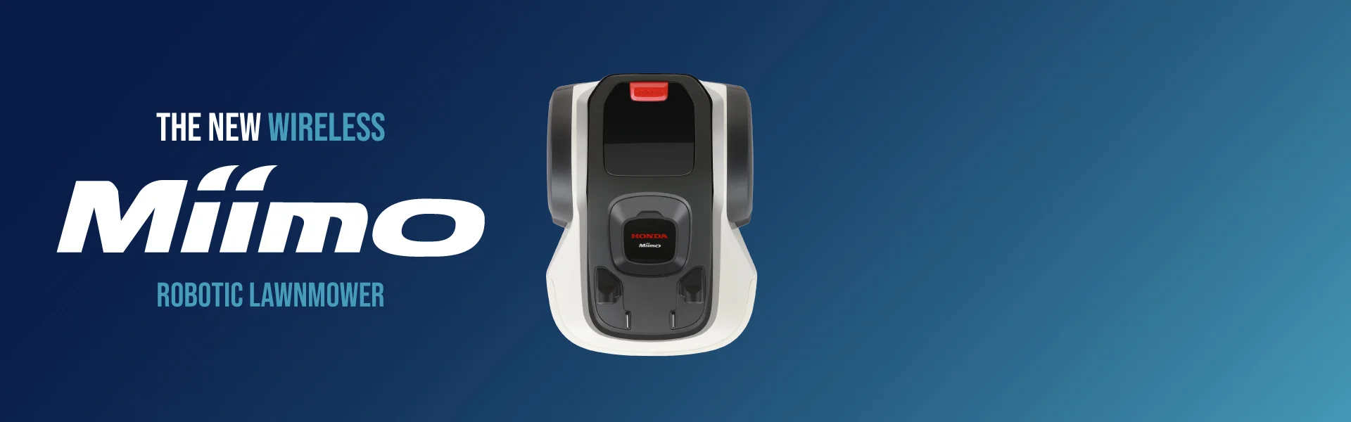 The New wireless Miimo Robotic Lawnmower
